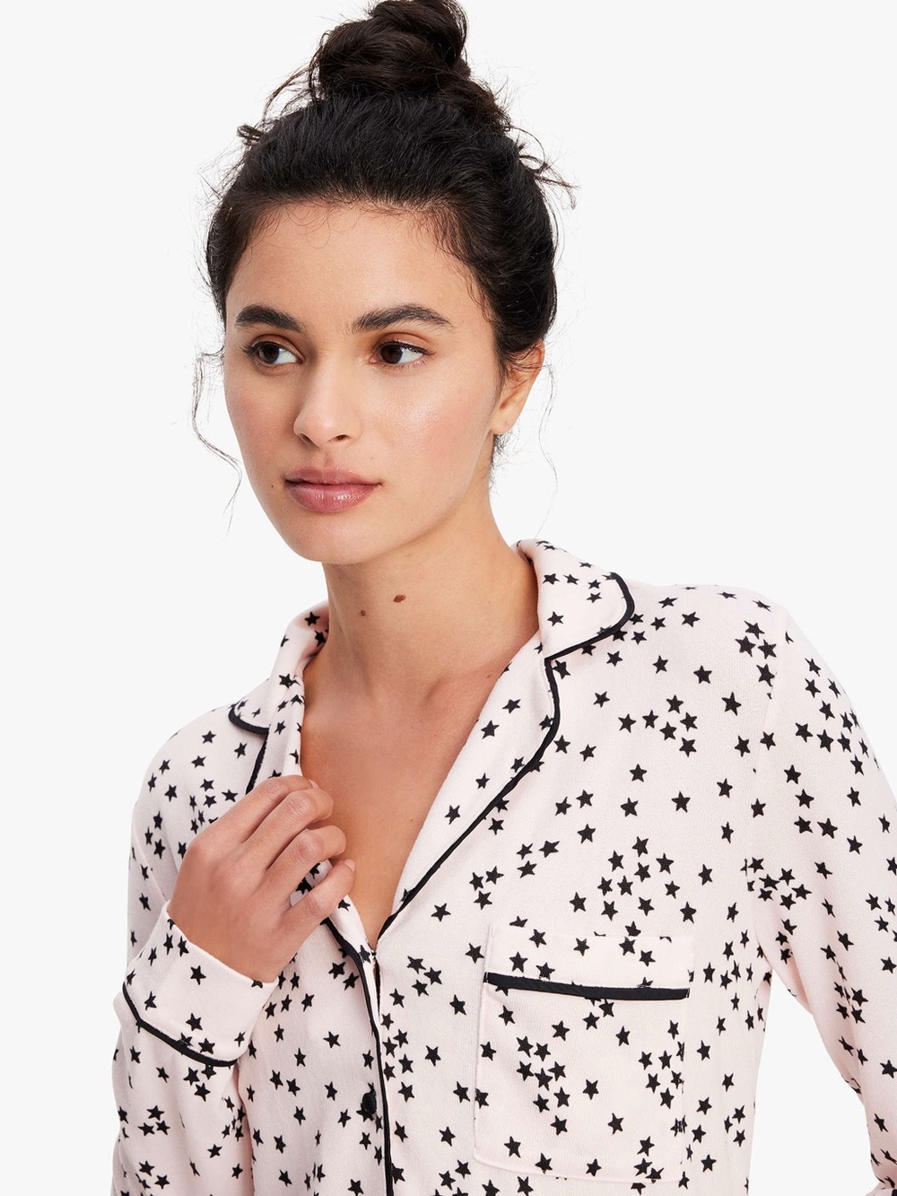 Kate Spade New York | Confetti Stars Long Pajama Set Sz M